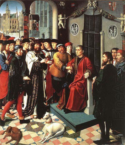 Gerard David The Judgment of Cambyses china oil painting image